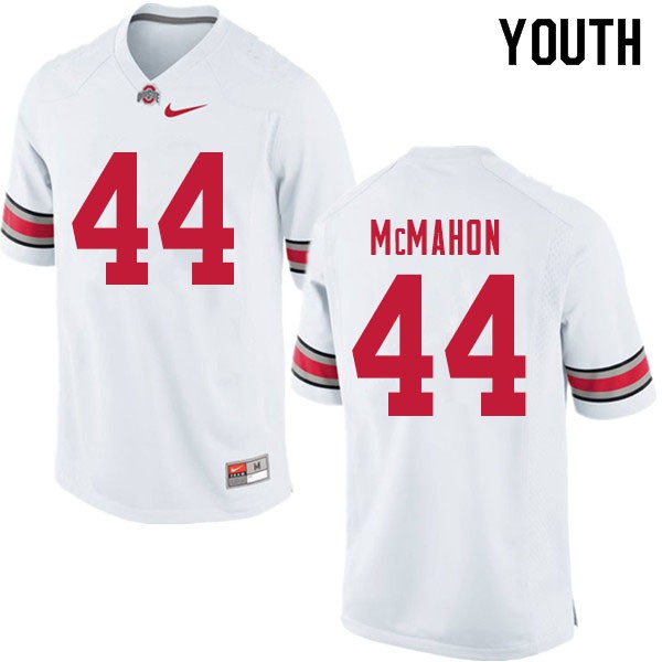 Ohio State Buckeyes #44 Amari McMahon Youth NCAA Jersey White